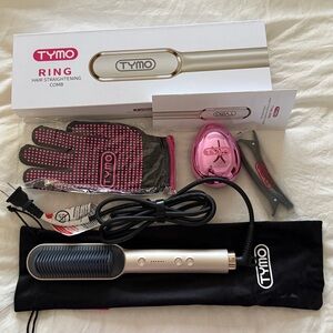 TYMO Gold Hair Straightening Comb